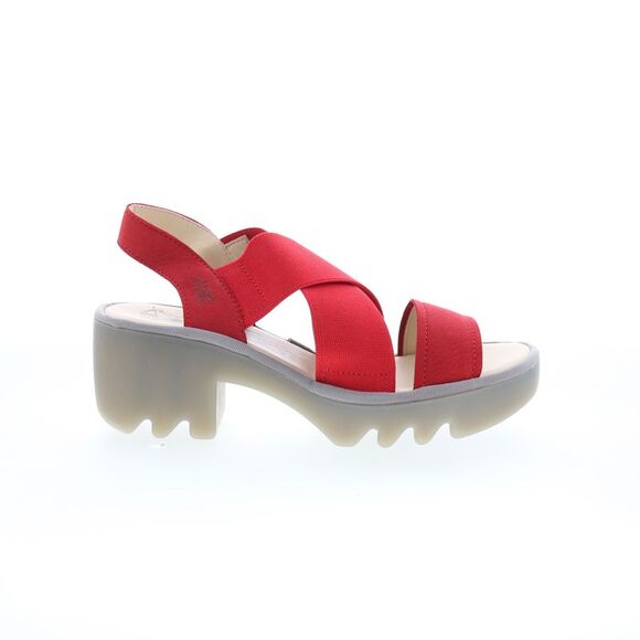 Fly London Womens Taji Red Shoes (NWT) - Picture 1 of 7